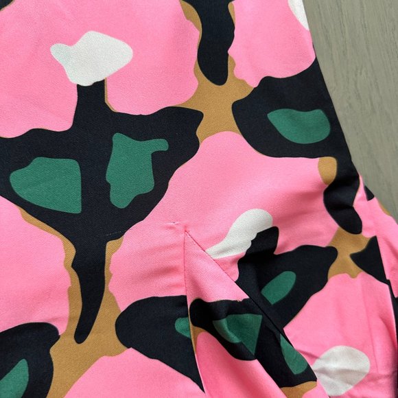 NWT Rhode Blair Dress Pink Crepe Rose Bloom Rosebloom Size 6 NEW - Picture 8 of 10